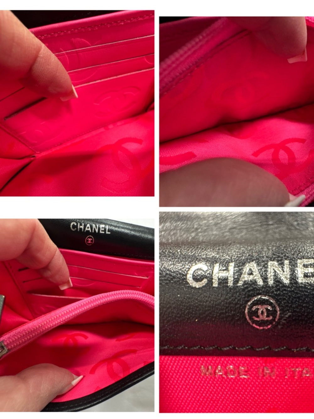 Iconic Authentic Chanel Cambon bi-fold wallet - Picture 5 of 8
